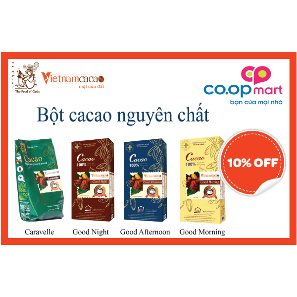 khuyến mãi bột cacao nguyên chất